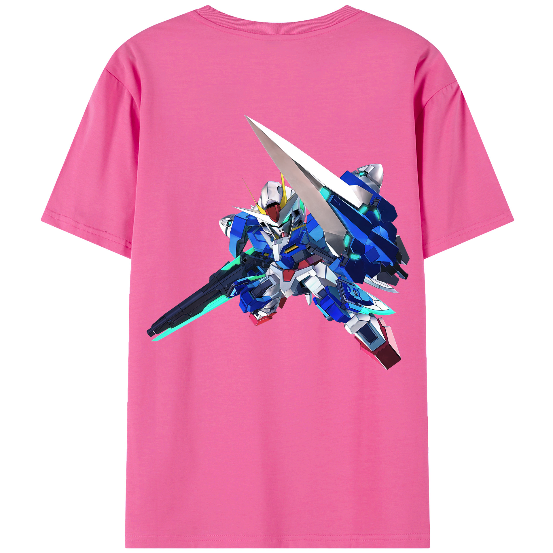 （画像用） 機動戦士ガンダム Mobile Suit Gundam レディース半袖Tシャツ(バックプリント)
